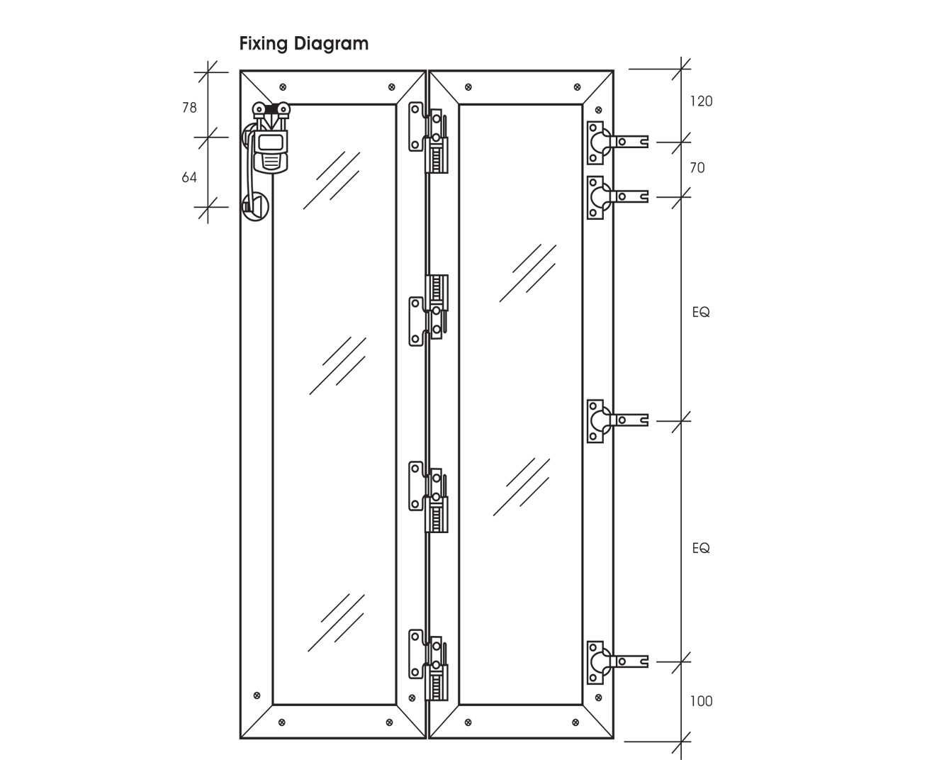 F1 Bi-Folding Door Series